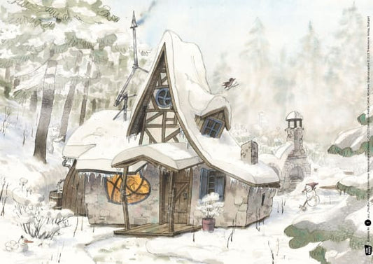 Die kleine Hexe. Winterzauber mit Abraxas. Kamishibai Bildkartenset