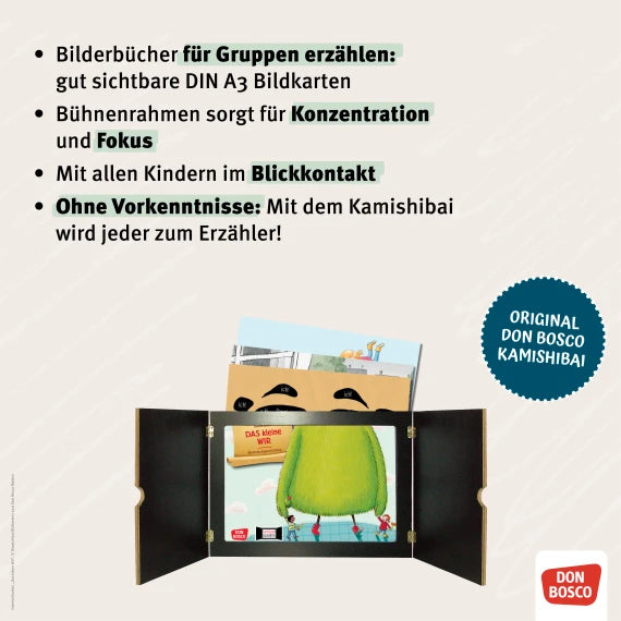 Egon Eichhorn und der wilde Müll im Wald. Kamishibai Bildkartenset