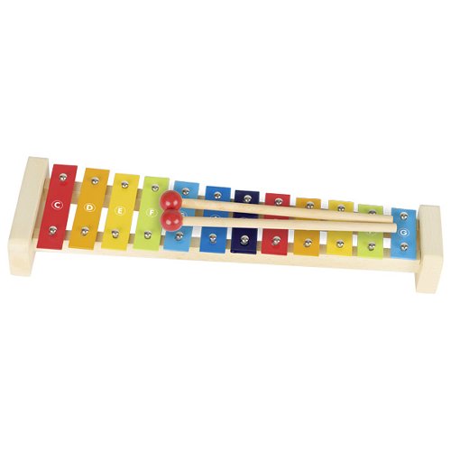 Xylophon mit Notenheft