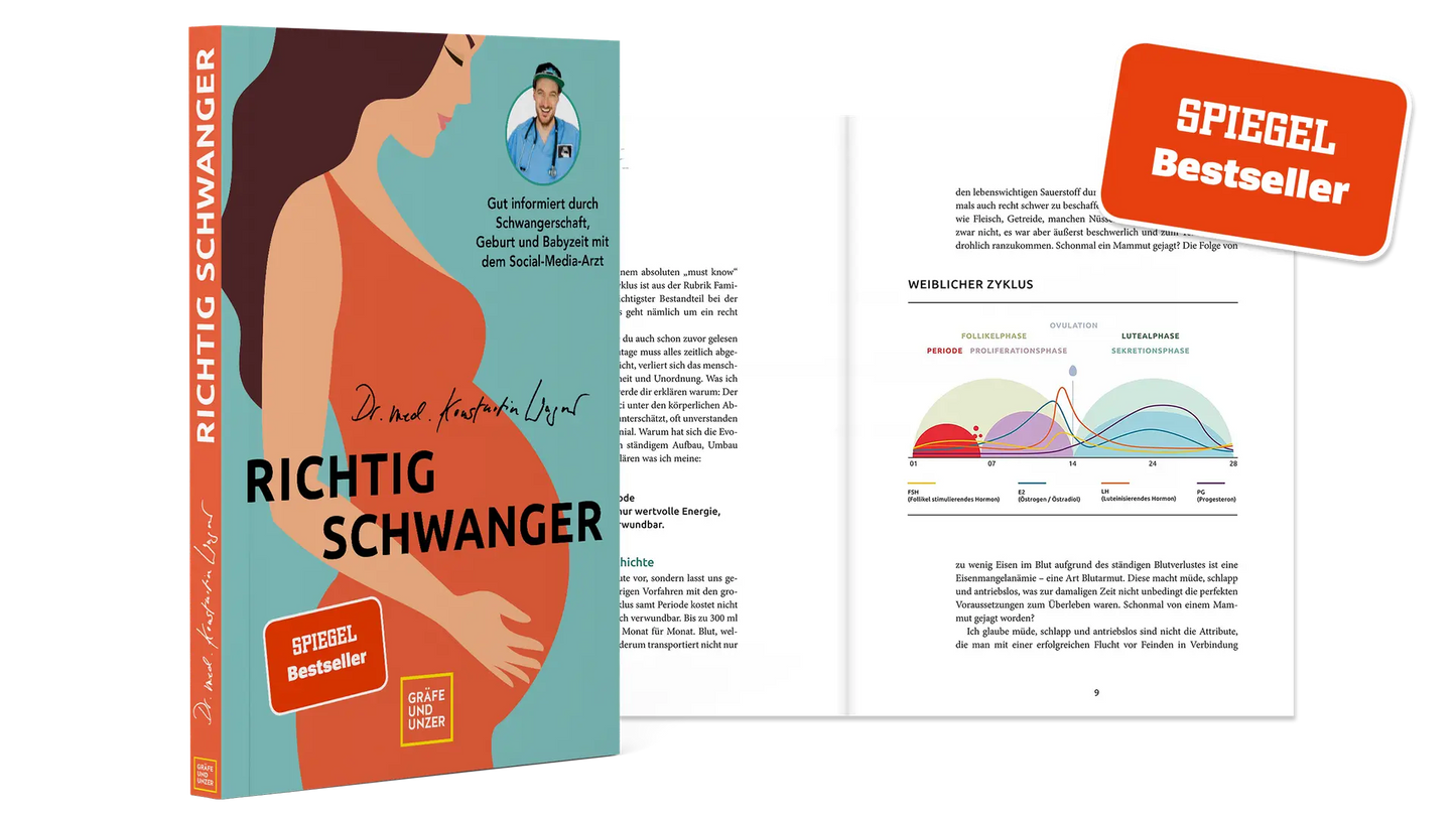 Richtig schwanger