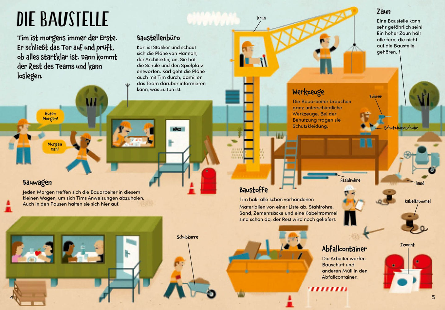 Das XXL-Set – Bauen, Wissen, Spielen: Auf der Baustelle