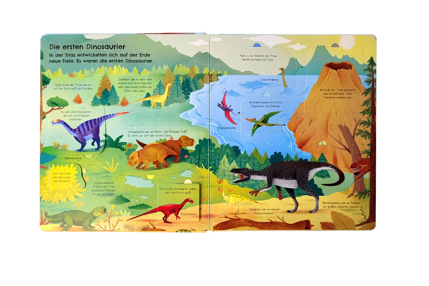 Aufgeklappt und viel entdeckt! Bei den Dinosauriern