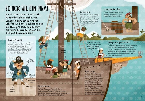 Das XXL-Set - Bauen, Wissen, Spielen: Piratenschiff