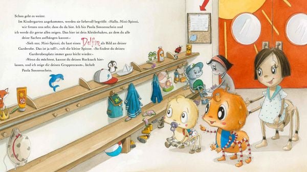 Die kleine Spinne Widerlich - Mini-Spinni kommt in den Kindergarten