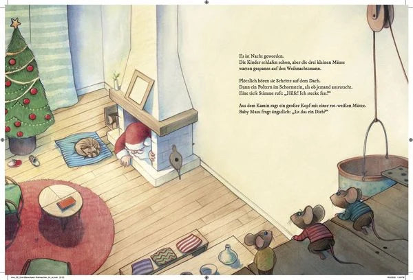 Drei Mäuse feiern Weihnachten