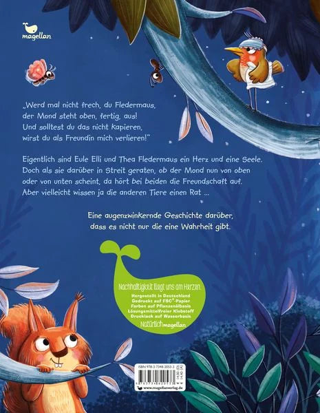 Eule Elli und die Sache mit dem Mond