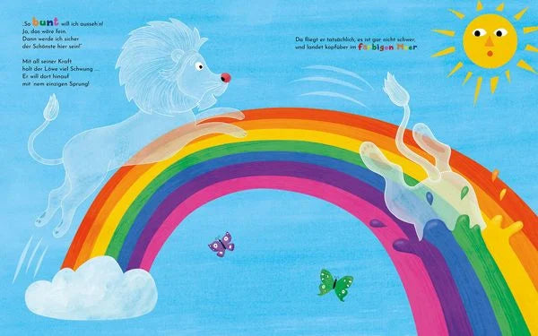 Herr Löwe trägt heut' bunt