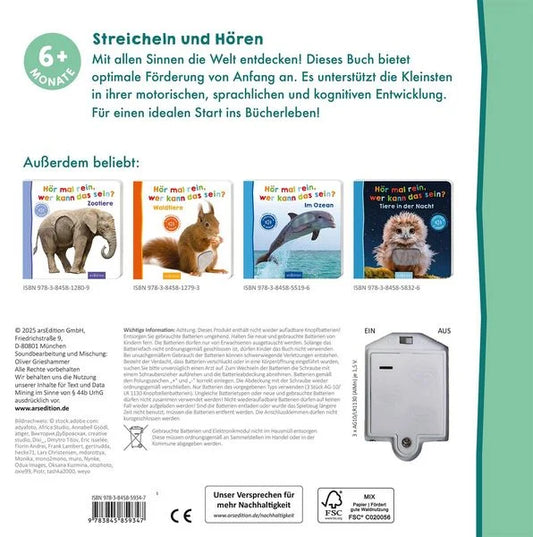 Hör mal rein, wer kann das sein? - Meine ersten Tiere
