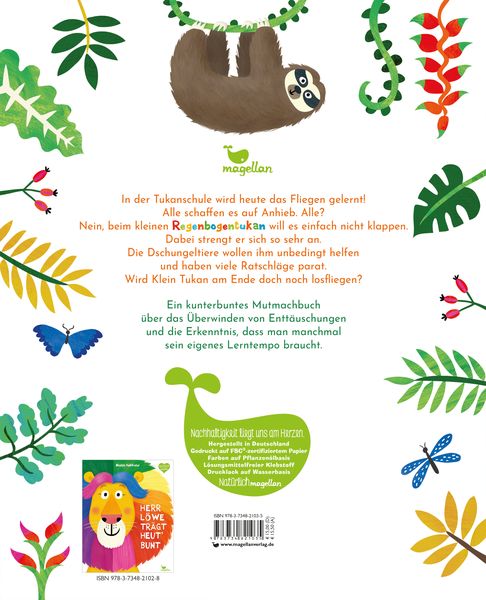 Klein Tukan lernt heut' fliegen
