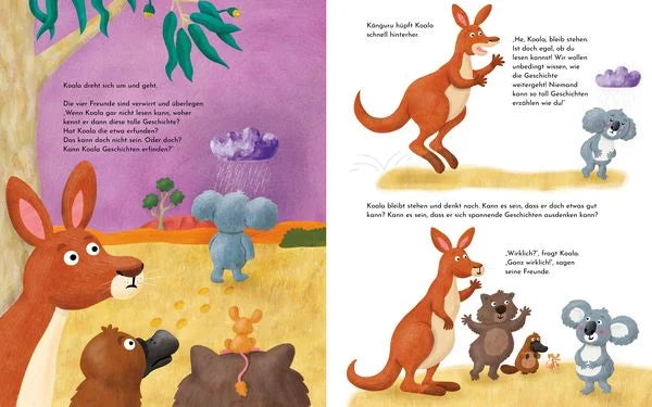 Koala denkt sich heut' was aus