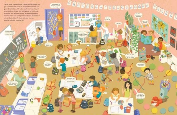 Komm, wir zeigen dir unsere Schule (Constanze von Kitzings Wimmelgeschichten 5)