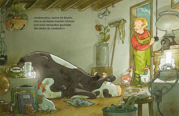 Lieselotte will nicht baden