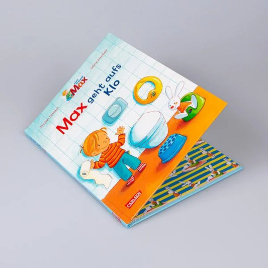 Max-Bilderbücher: Max geht aufs Klo