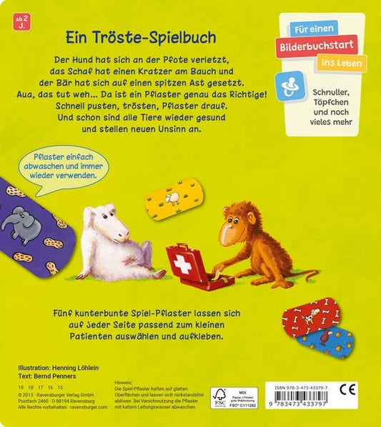 Pusten, trösten, Pflaster drauf!