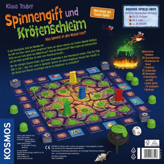 Spinnengift und Krötenschleim