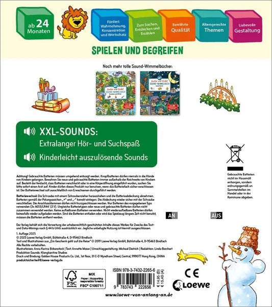 Suche und finde! Sound-Wimmelbuch - Weihnachten