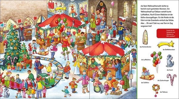 Suche und finde! Sound-Wimmelbuch - Weihnachten