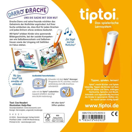 tiptoi® Bildergeschichten über den Umgang mit Gefühlen - Darro Drache und die Sache mit dem Mut