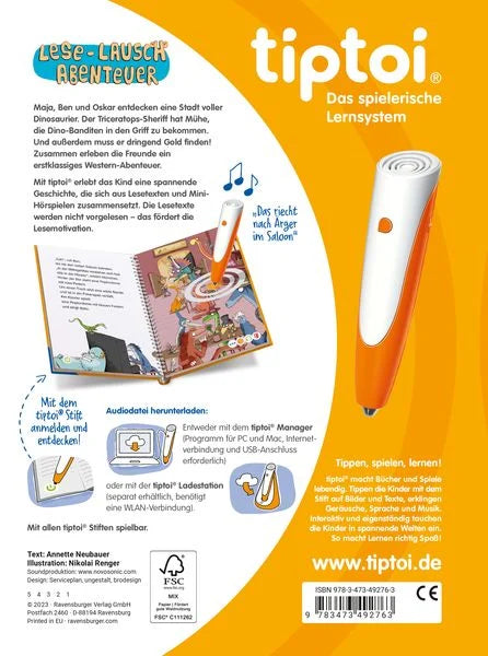 tiptoi® Lese-Lausch-Abenteuer - Dino-Stadt