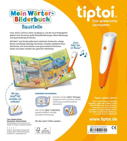 tiptoi® Mein Wörter-Bilderbuch - Baustelle
