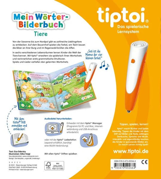 tiptoi® Mein Wörter-Bilderbuch Tiere