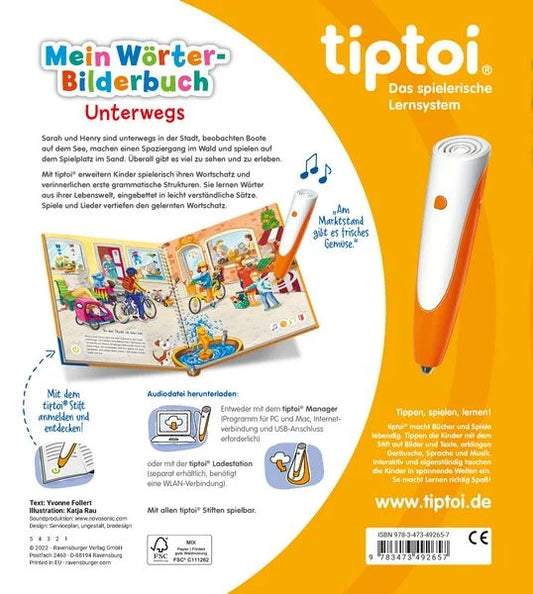 Tiptoi® Mein Wörter-Bilderbuch - Unterwegs