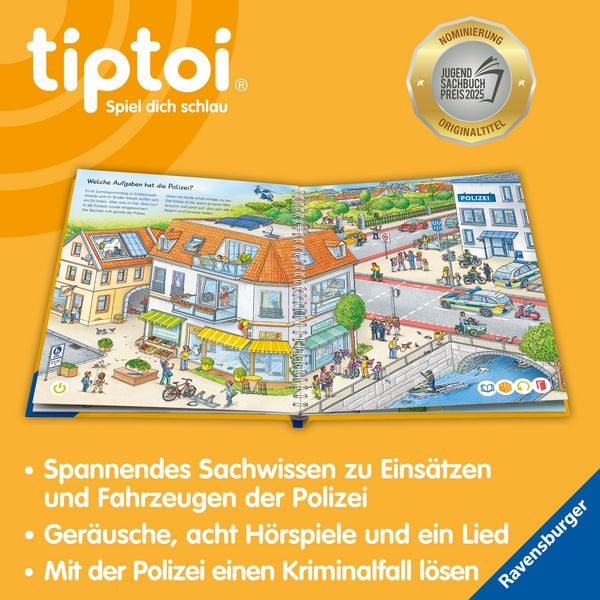 tiptoi® Wieso? Weshalb? Warum? - Bei der Polizei