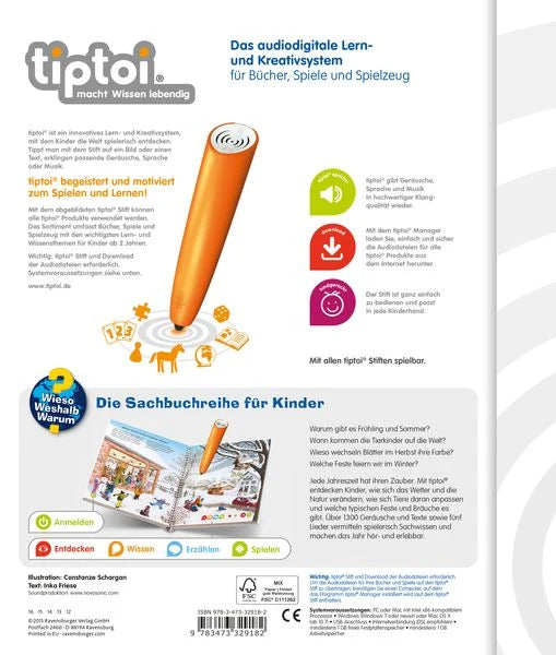 tiptoi® Wieso? Weshalb? Warum? Unsere Jahreszeiten
