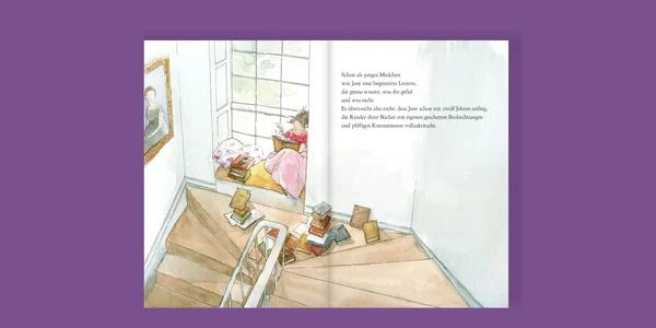 Von einem Mädchen, das das Schreiben liebte. Jane Austen