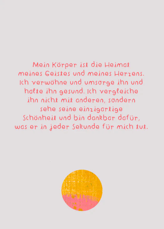 Affirmationskarten für Erwachsene