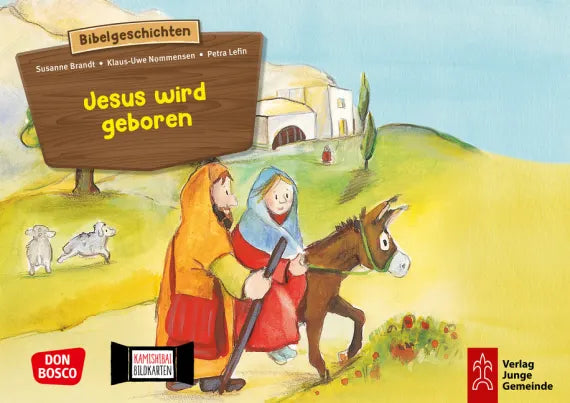 Kamishibai Bildkartenset Jesus wird geboren
