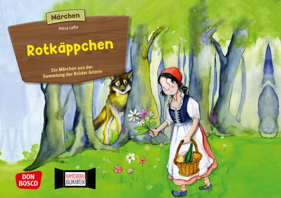 Rotkäppchen / Kamishibai Bildkarten