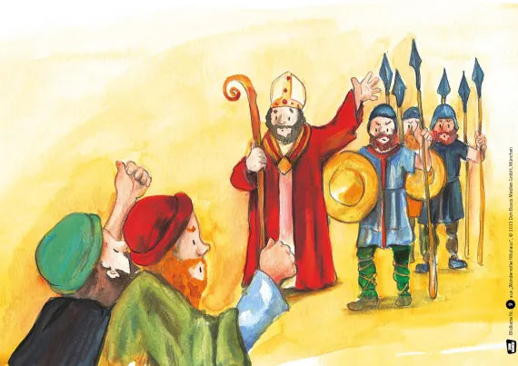 Wundervoller Nikolaus. Kamishibai Bildkartenset.