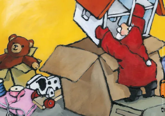 Der kleine Weihnachtsmann. Kamishibai Bildkartenset.