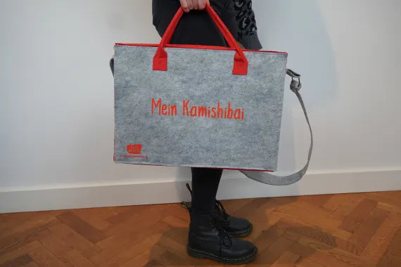 Tragetasche und Umhängetasche "Mein Kamishibai"