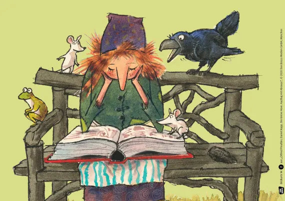 Die kleine Hexe: Ausflug mit Abraxas. Kamishibai Bildkartenset