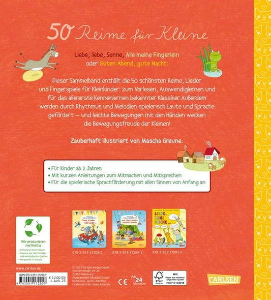 50 Reime für Kleine