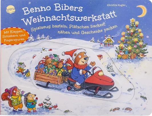 Benno Bibers Weihnachtswerkstatt. Spielzeug basteln, Plätzchen backen, nähen und Geschenke packen