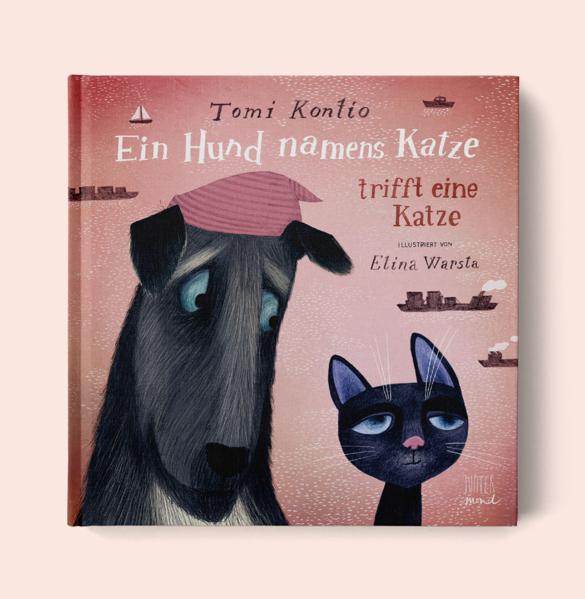 Ein Hund namens Katze trifft eine Katze