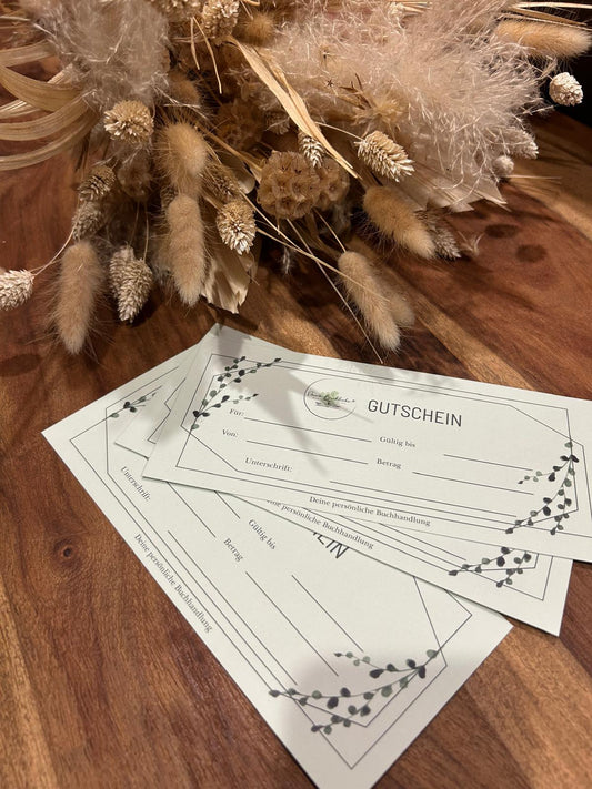 Gutschein - Deine Buchliebe