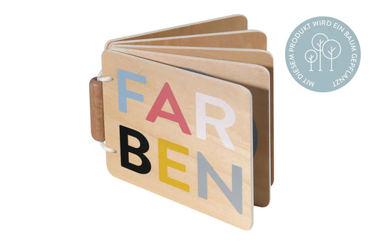 Holzbuch Farben - Kindsgut