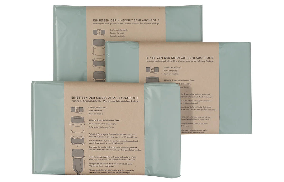 Windelmülleimer Wal Nachfüllfolien 3er-Set - Kindsgut
