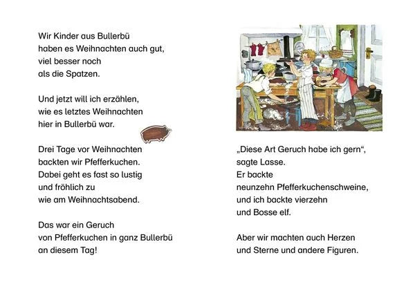 Adventskalender-Geschichten mit Pippi, Michel und den Kindern aus Bullerbü