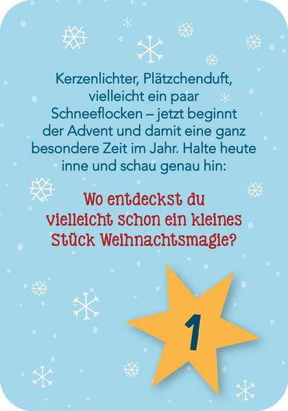 Affirmationskarten Adventskalender
