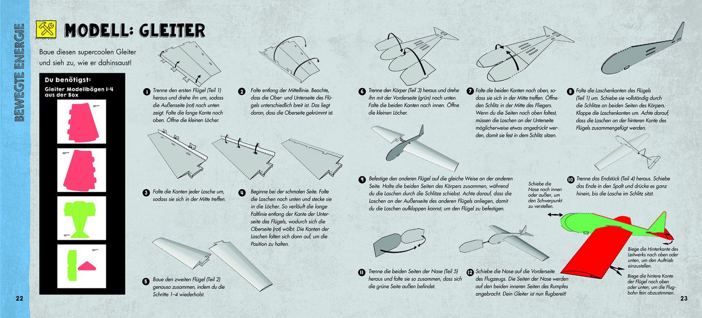 Das XXL-Entdecker-Set – Geniale Flieger: 6 Modelle zum Selberbauen, Sachbuch, Experimente und faszinierende Flugmaschinen