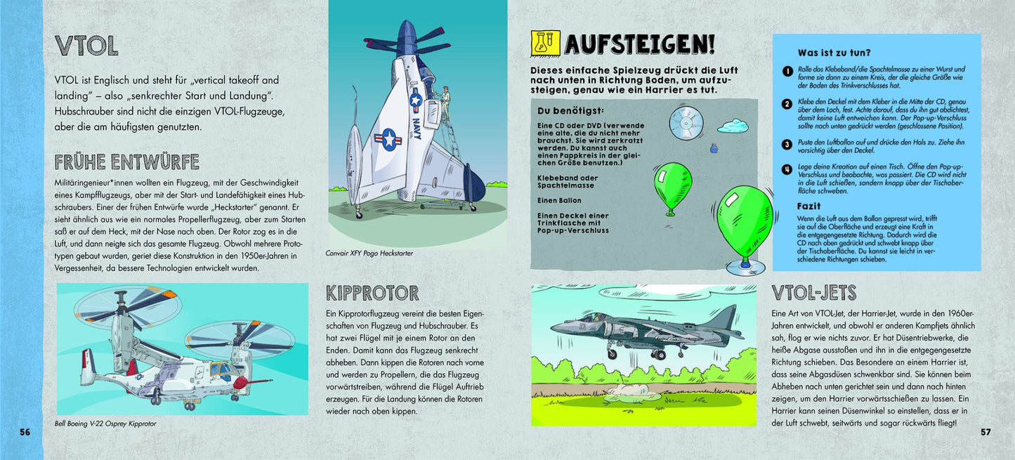 Das XXL-Entdecker-Set – Geniale Flieger: 6 Modelle zum Selberbauen, Sachbuch, Experimente und faszinierende Flugmaschinen