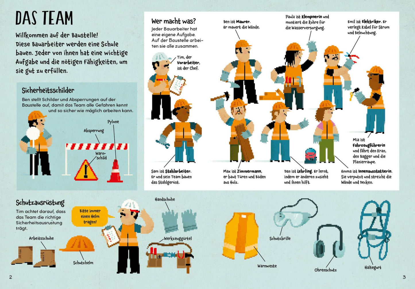 Das XXL-Set – Bauen, Wissen, Spielen: Auf der Baustelle