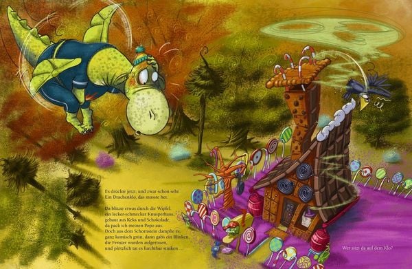 Auch Drachen müssen mal ...