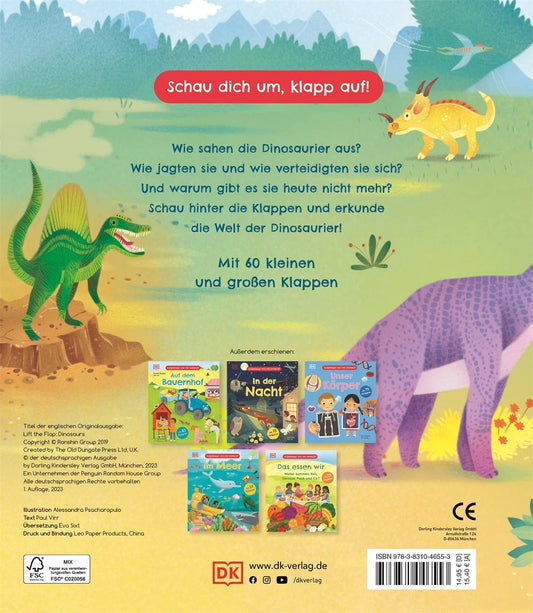 Aufgeklappt und viel entdeckt! Bei den Dinosauriern
