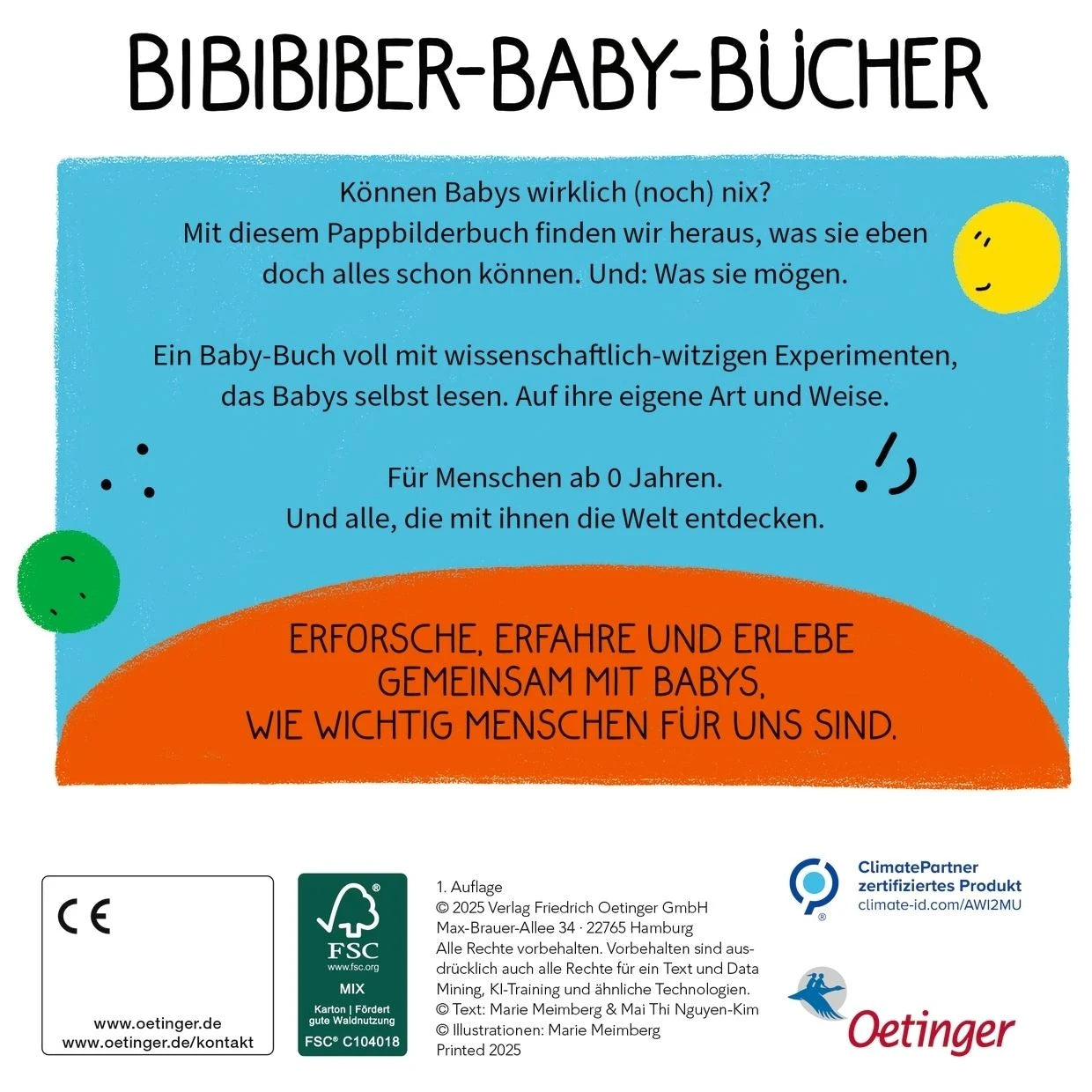 BiBiBiber hat da mal 'ne Frage. Warum können Babys nix? Mensch & Gesicht